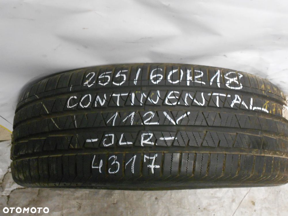 OPONA POJEDYNKA 255/60R18 CONTINENTAL CROSS CONTACT LX SPORT JLR DOT 4317 7.5MM - 1
