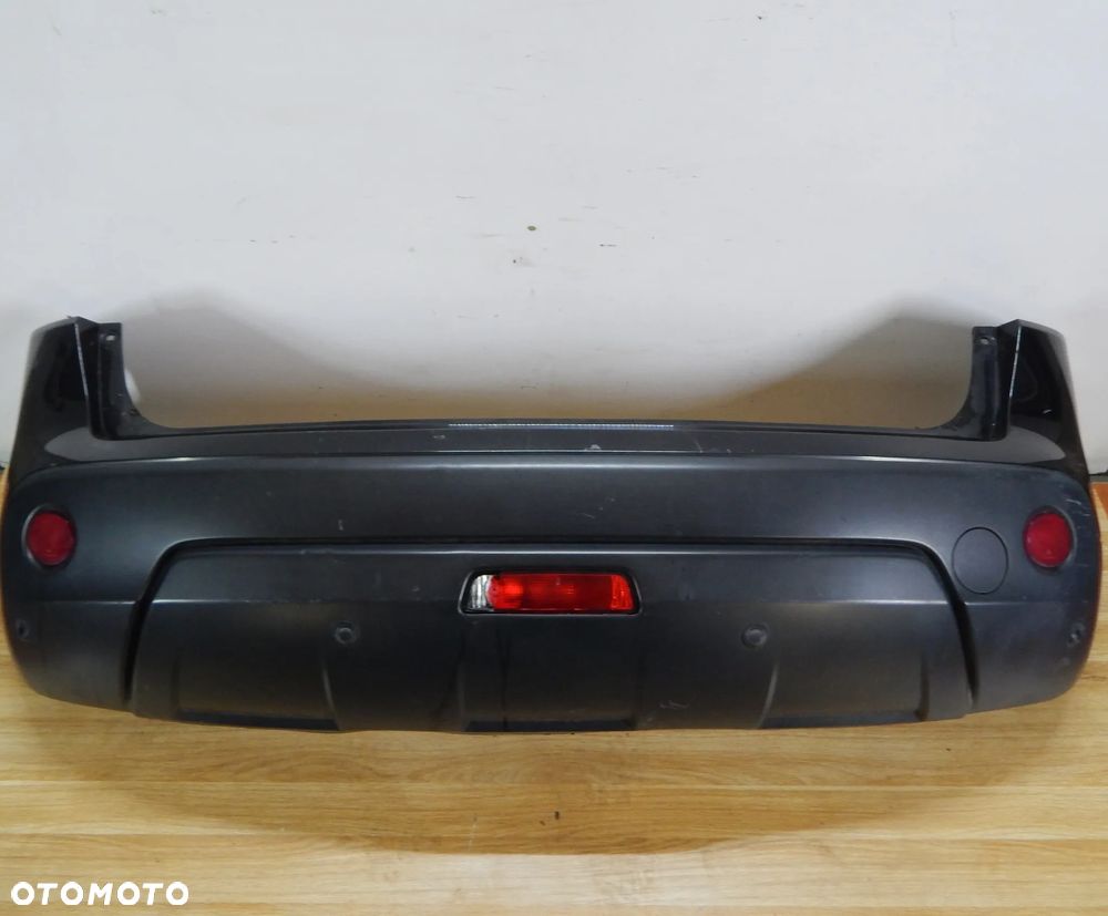 Zderzak tył Nissan Qashqai J10  06-10 czarny Z11 Łuków części - 1