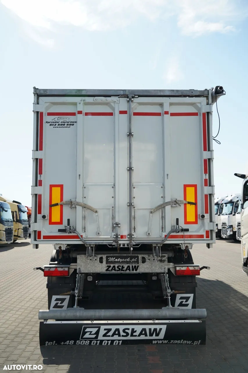Zaslaw D-653A / BASCUNĂ ALUMINIU / 47 m³ / ANUL 2024 / UȘĂ BATANTĂ / AXE RIDICATIVE / AXE SAF - 10