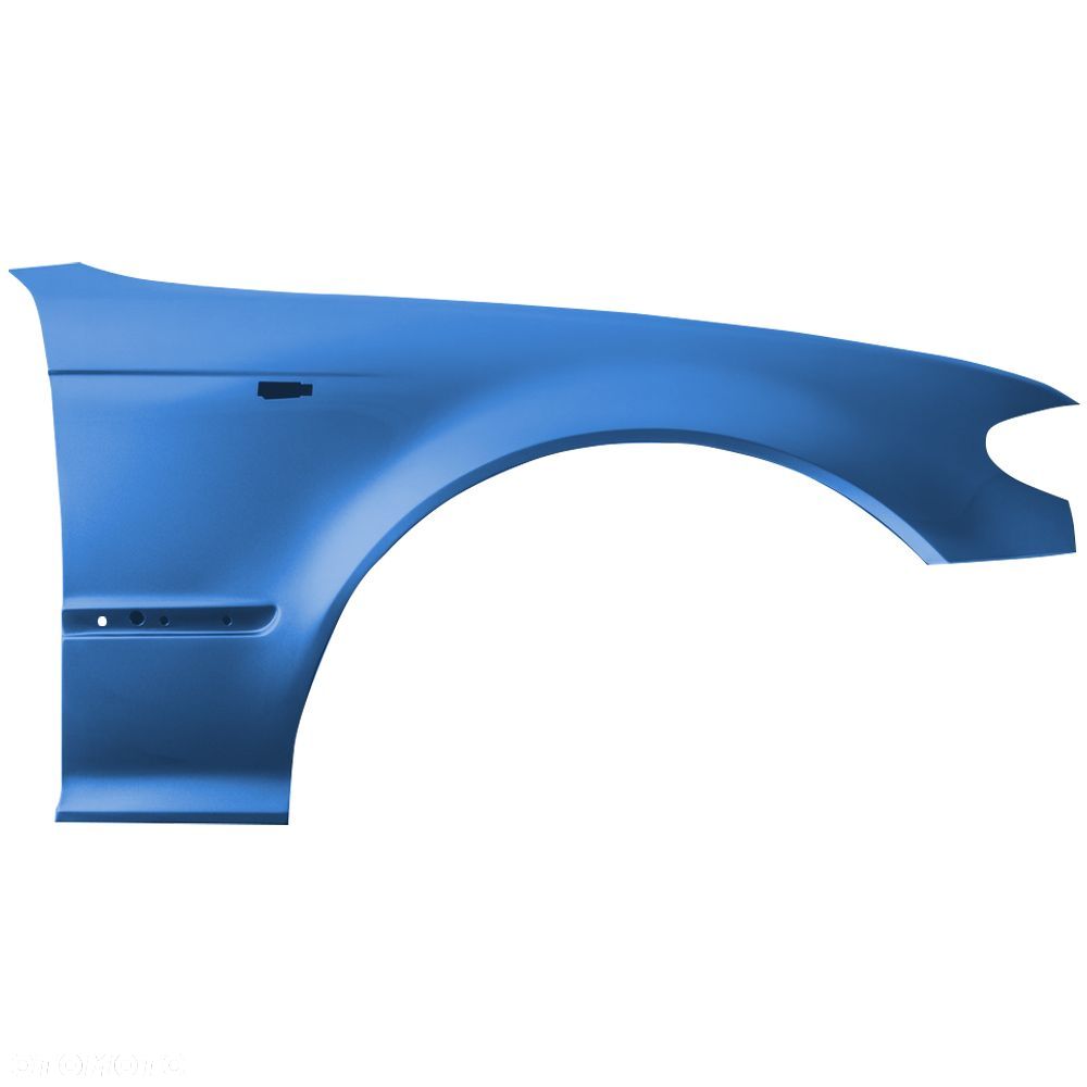 BLU Błotnik BMW 3 E46 372 prawy niebieski 01-05 przód sedan kombi FL LCI ocynk StahlBlau - 2