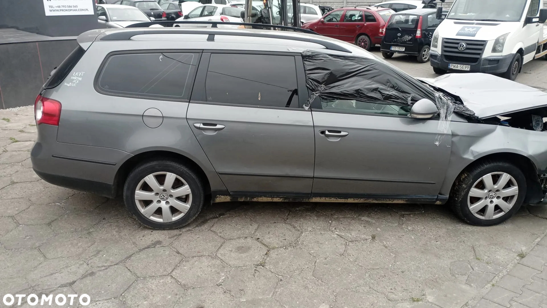 Klapa tylna Passat B6 Kombi LA7T - 9