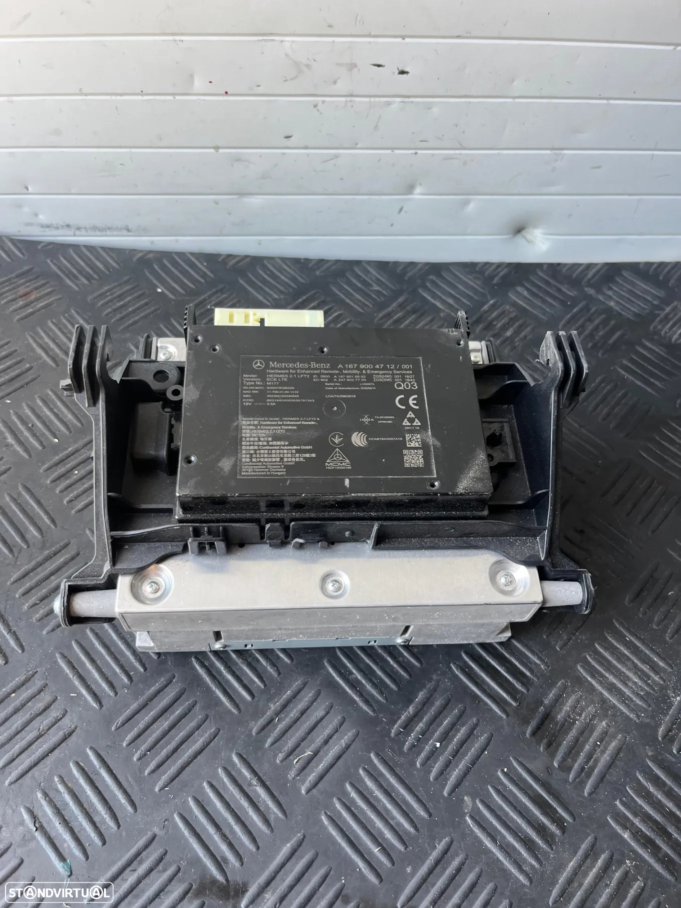 Radio e Modulo Bluetooth Mercedes E220 W213 Ano 2020 Ref: A2229002921/A1679004712 - 5