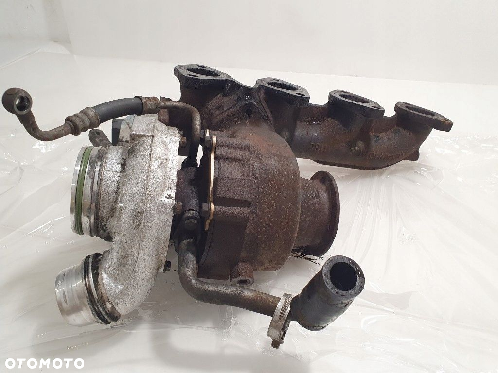 BMW X1 E87 E90 2.0D NR7D20 TURBINA TURBOSPRĘŻARKA NASTAWNIK KOMPLETNA - 12