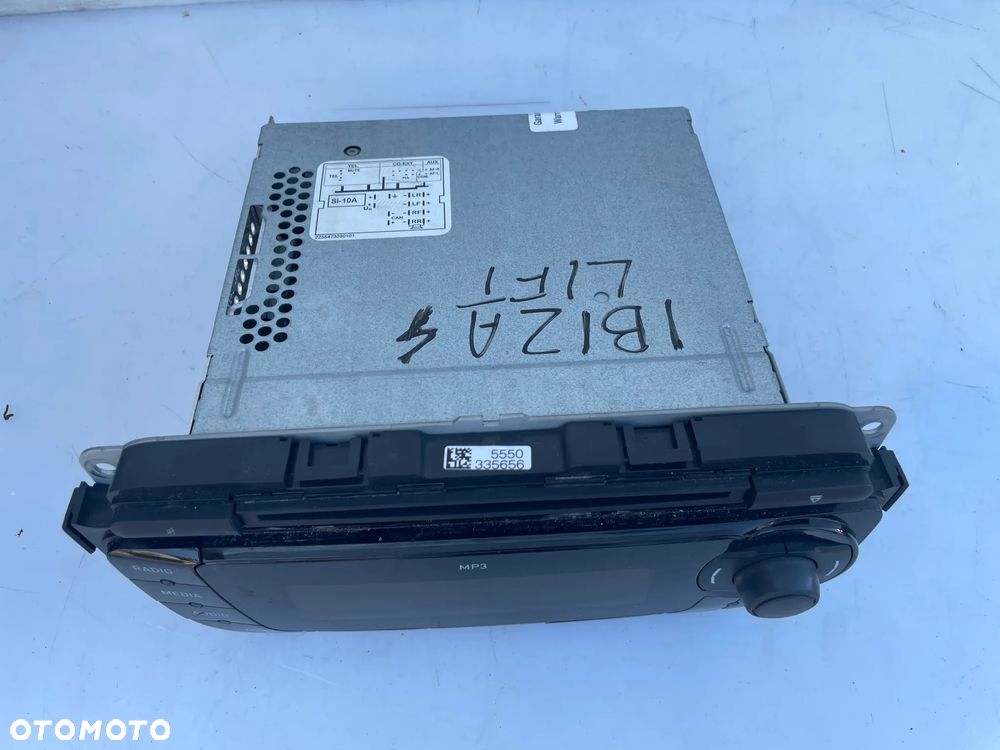 Radio fabryczne CD MP3 SEAT IBIZA IV 6J1035153G - 2