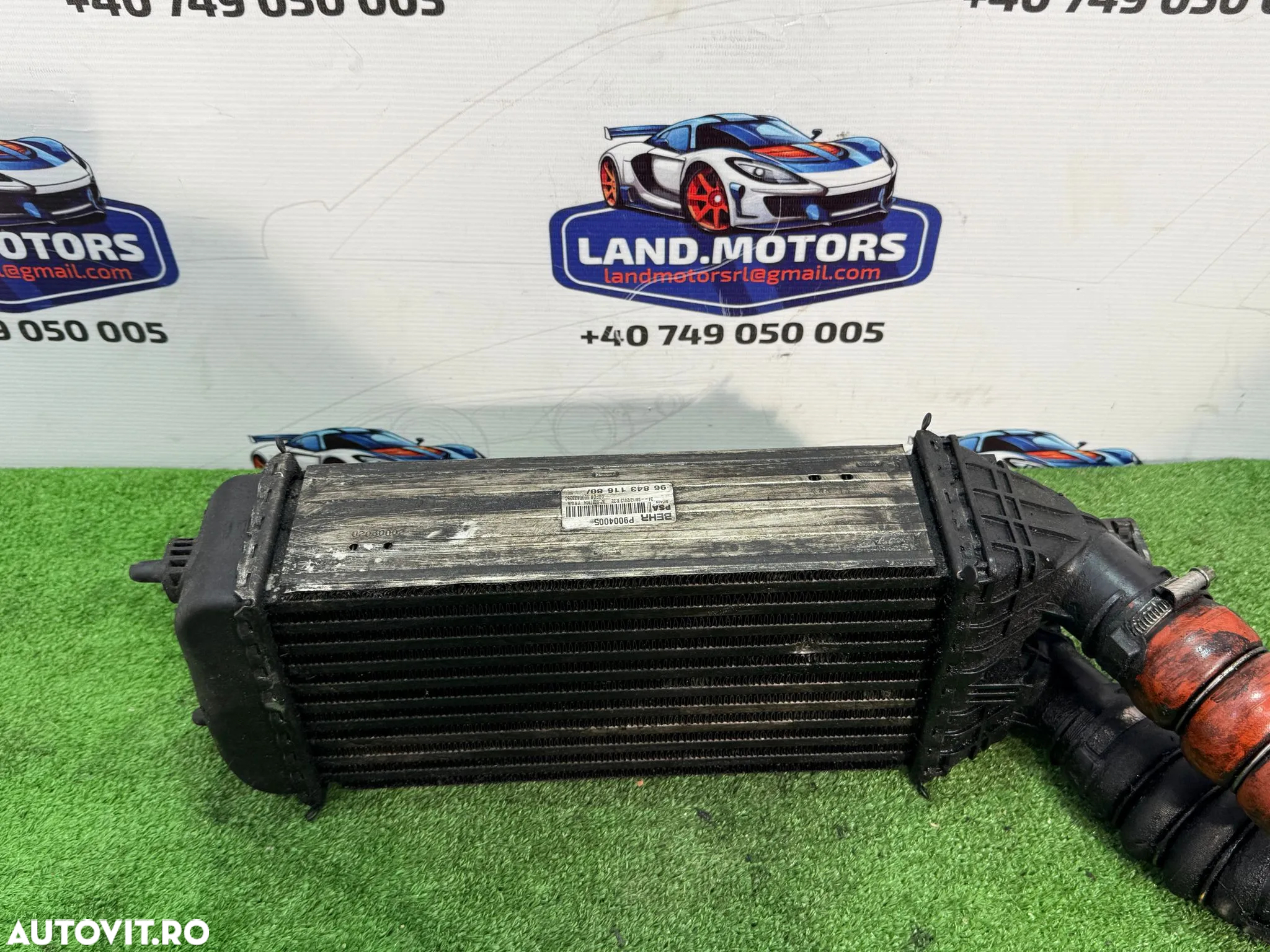 RADIATOR INTERCOOLER CITROEN DS3 1.6 DIESEL 2014 COD OEM 9684311680 2009-2016 - 7
