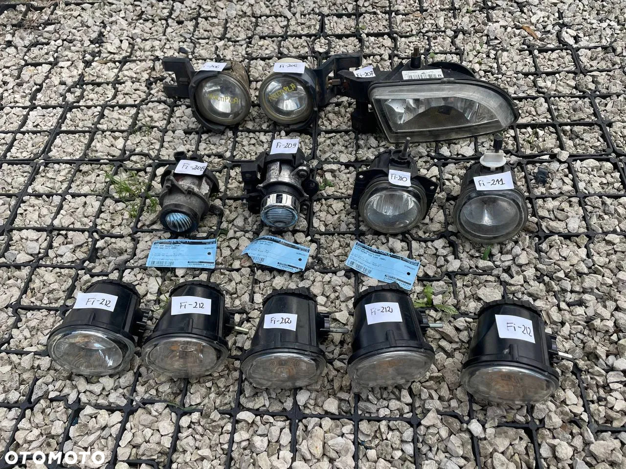 HALOGENY MIGACZE FIAT - 5