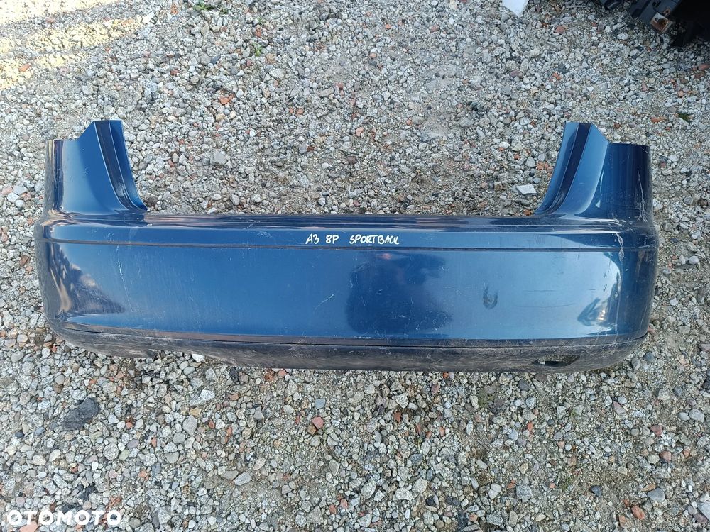 ZDERZAK TYŁ TYLNY AUDI A3 8P 5 DRZWI SPORTBACK - 1