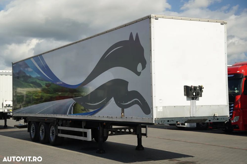 LeciTrailer CONTAINER / ELEVATOR PALFINGER 2.500 KG / AXĂ RIDICATĂ / OBLOANĂ RULANTĂ - 8