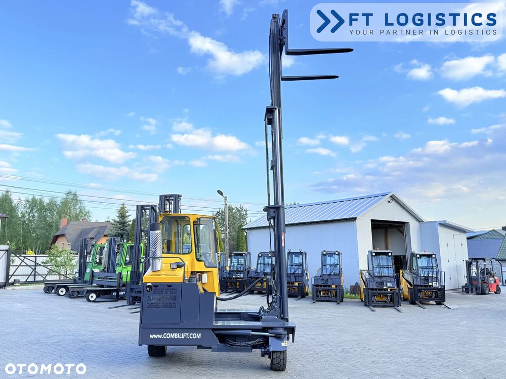 Combilift WÓZEK CZTEROKIERUNKOWY - WIELOKIERUNKOWY | COMBILIFT C5000XL | GAS | TRIPLEX 5550MM | POZYCJONER WIDEL | WOLNY SKOK | NOWE OPONY | PO SERWISIE | STAN IDEALNY | Szeroka oferta wózków czterokierunkowych i bocznych, dopasowanych do różnorodnych potrzeb i zastosowań - 36