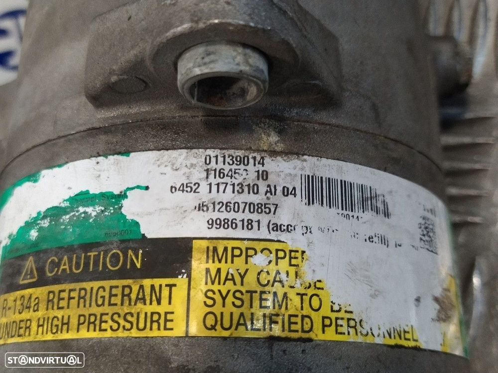 COMPRESSOR AR CONDICIONADO MINI MINI 2006 -64521171310 - 5