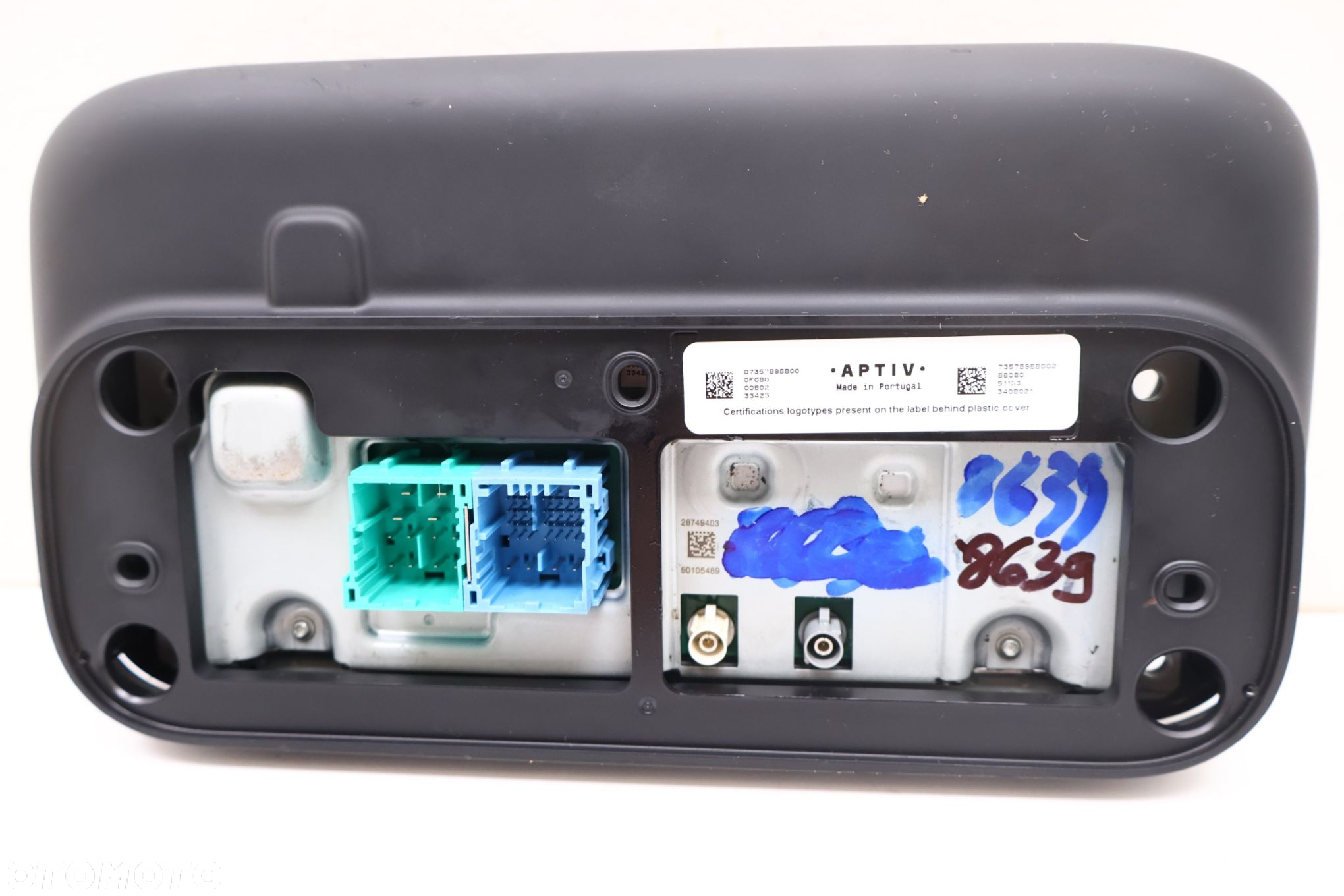 FIAT PANDA III RADIO EKRAN NAWIGACJA '07357898800 - 5