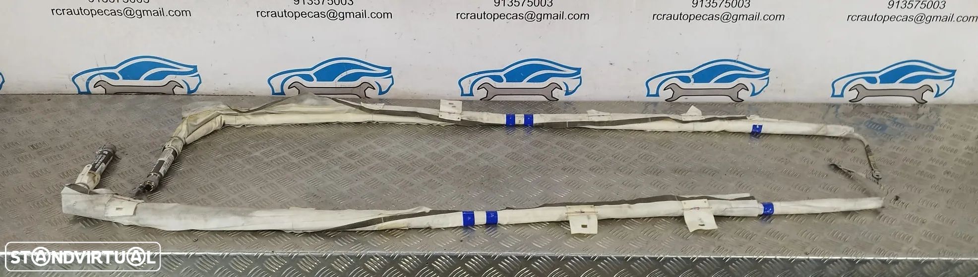 CORTINA CORTINAS AIRBAG AIRBAGS ESQUERDA DIREITA 8K0880741D 8K0880742D AUDI A4 B8 - 1