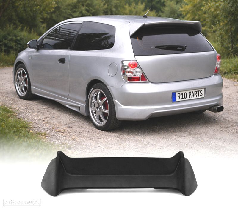 AILERON SPOILER TRASEIRO HONDA CIVIC LOOK TYPE R EP2 03-06 - 1