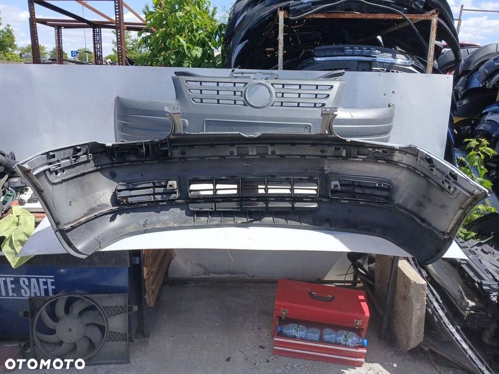 ZDERZAK PRZÓD PRZEDNI SREBRNY VOLKSWAGEN GOLF IV MK4 LA7W 1J0807221 - 4
