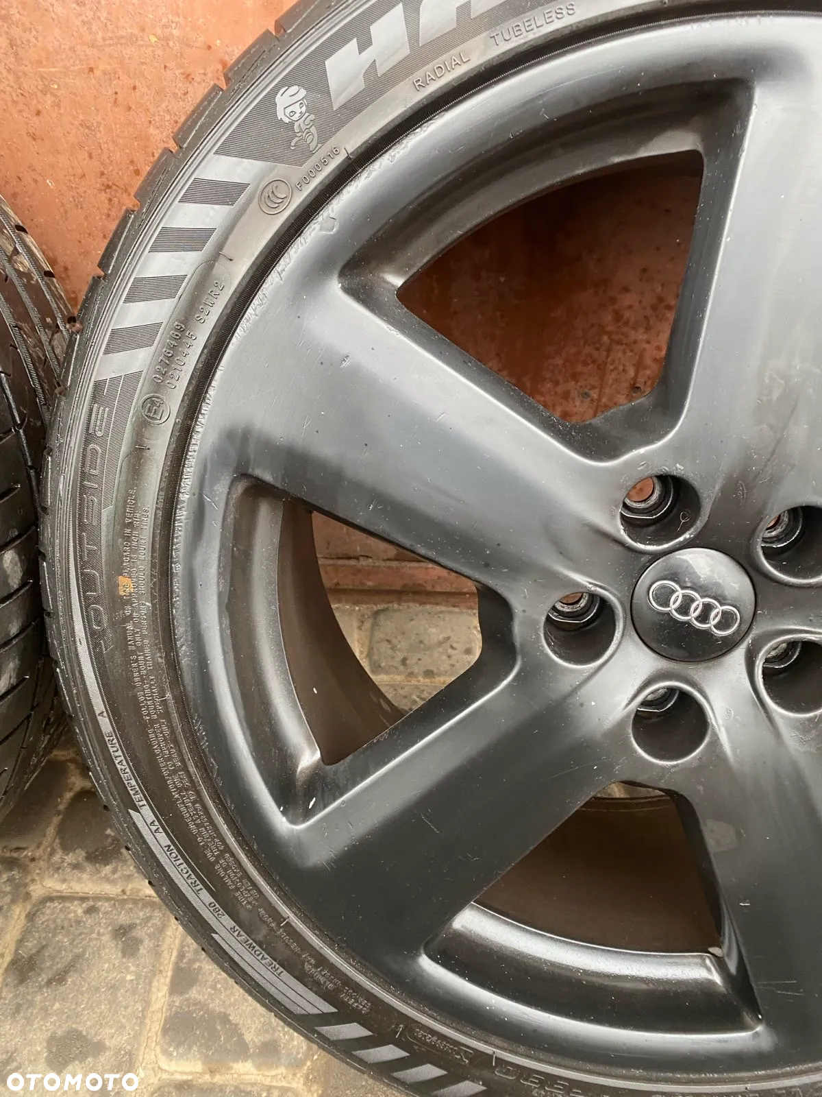 Felgi alufelgi koła 18 5x112 Audi łopaty opony lato 2023 rok 245/40/18 - 16