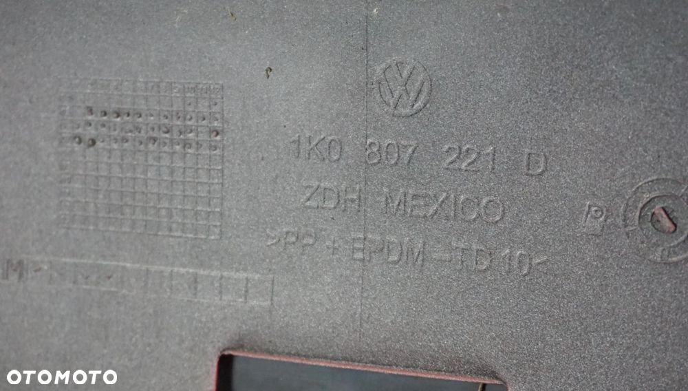 ZDERZAK PRZÓD PRZEDNI VW GOLF V 5 KOMBI 03-09 JETTA ATRAPA 1K0807221D - 16