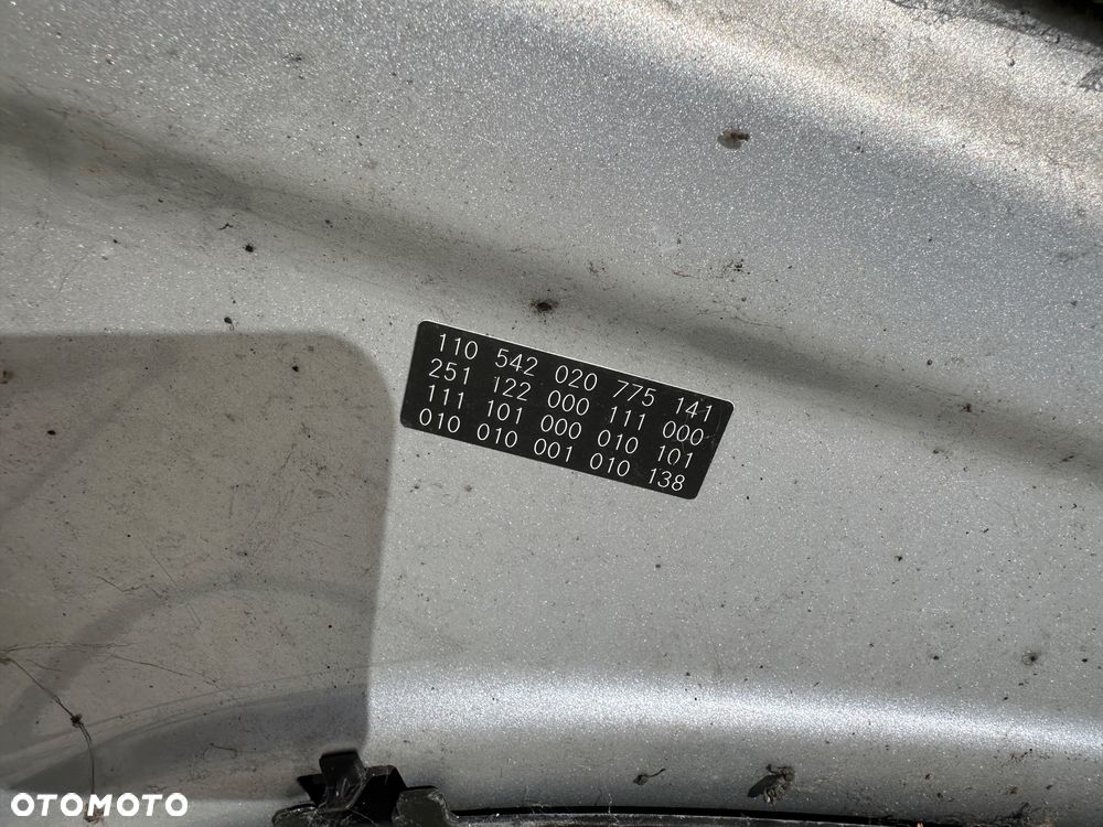 MERCEDES R 251 blotnik lakier 775 maska zderzak AMG xenon lampa pas belka wzmocnienie grill atrapa - 11