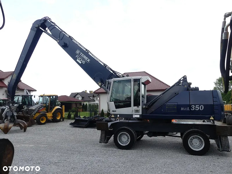 Fuchs MHL350 z Niemiec / Chwytak do złomu / - 3