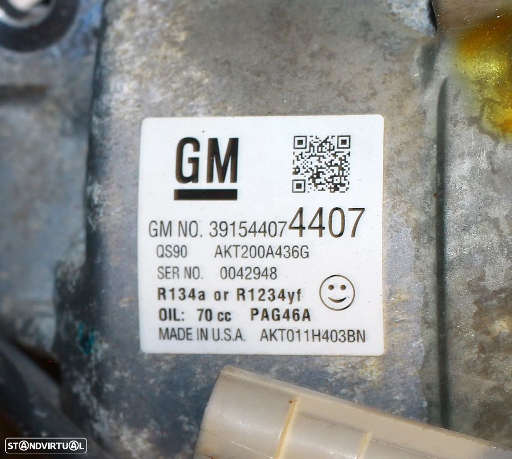 COMPRESSOR AC OPEL ADAM - 4