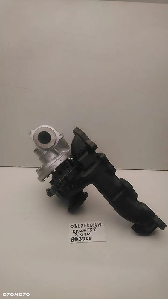 TURBOSPRĘŻARKA 2.0 TDI 122KM 136KM 140KM 142KM CNFA CNFB CKTB CKTC CSLA CSLB CSLC CDBA VW CRAFTER - 5