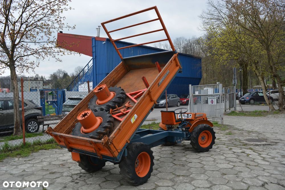 ANTONIO CARRARO UNITRANS Tipo 4800 _SOLIDNY TRAKTOREK 4x4 z PRZYCZEPĄ 3 STRONNA WYWROTKA BLOKADY REDUKTOR BIEGI SZOSOWE TERENOWE-WOM - 14