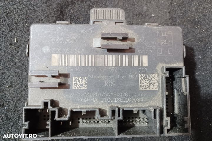 Modul control usa fata stanga 5Q0959592F 5Q0959592F Volkswagen VW Pas - 3
