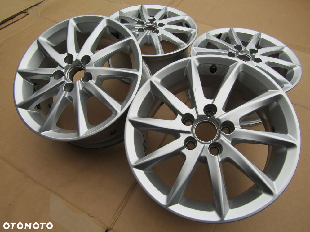 4x Felgi Aluminiowe 15 Skoda Fabia II III Praktik Rapid Roomster Seat Ibiza Leon I VW Golf IV 4 Polo IV V Bora 6 j 5x100 ET38 piasta 57,1 mm / Oryginalne - 13