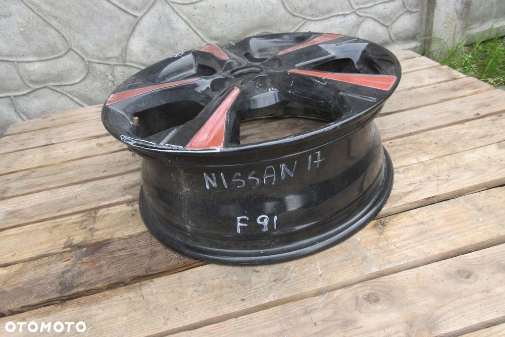 nissan oe alufelga 17 6,5j 4x100 et50 - 8