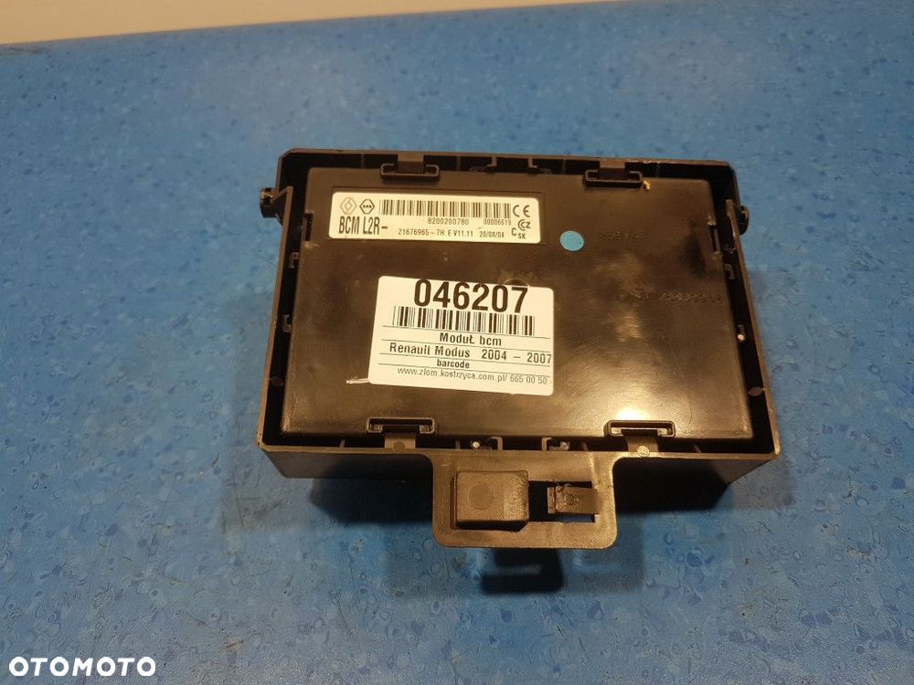 RENAULT MODUS MODUŁ BCM 8200200780 - 1