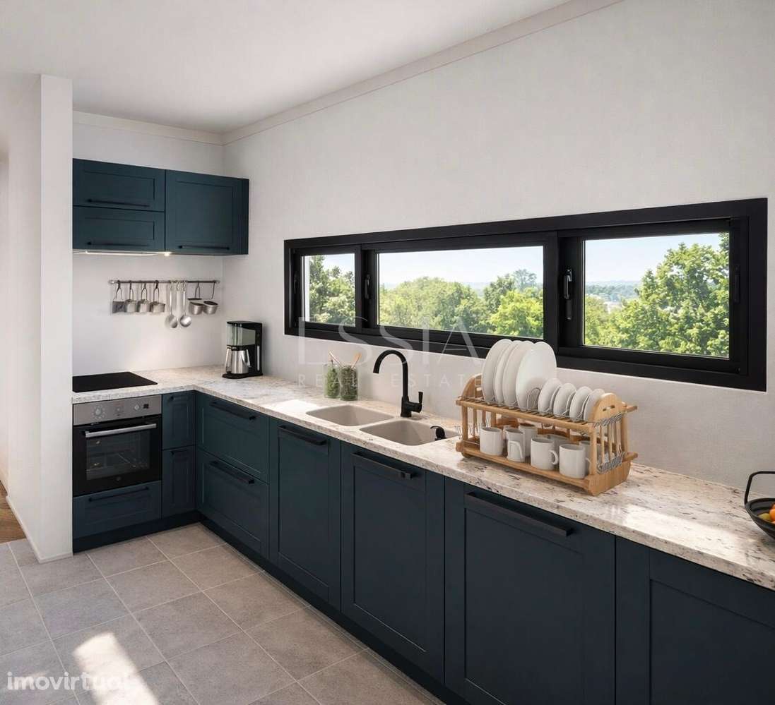 Moradia Geminada T3+1 com Jardim e Três Frentes na Prelada - Grande imagem: 3/15