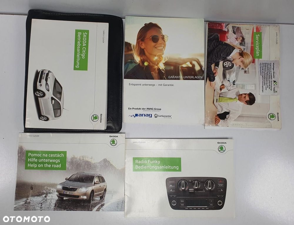 INSTRUKCJA OBSŁUGI + ETUI SKODA CITIGO - 1