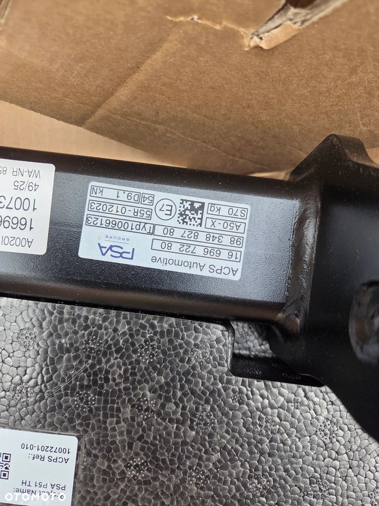 Hak holowniczy Opel Astra L OV51 Peugeot 308 III P51 1669672280 9834882780 - 4