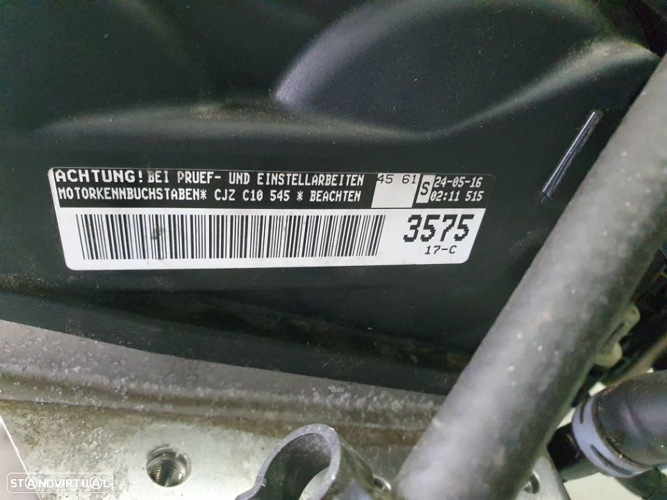 Motor Volkswagen Golf VII 1.2 TFSI 2017 de 90cv, ref CJZ - 4