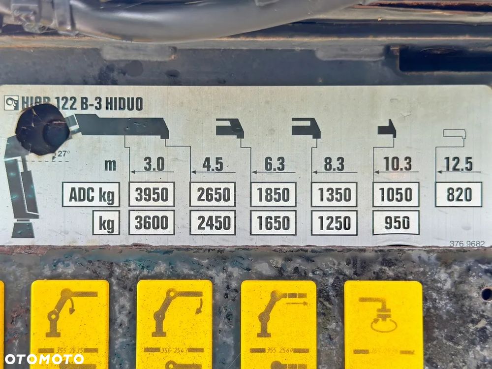 Renault C 430 * SKRZYNIA 5,00 m * HIAB 122 B-3 HIDUO + PILOT * STAN BDB - 8