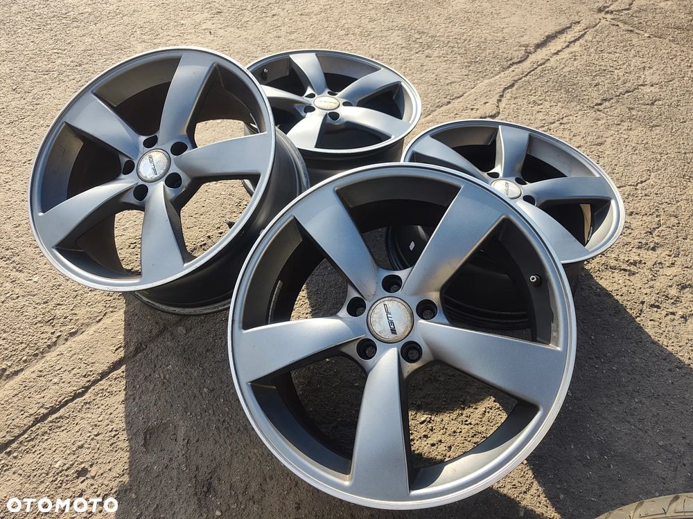 5x112 Alufelgi Felgi Aluminiowe Grafitowe Koła 18 SKODA SUPERB OCTAVIA II 2 III 3 IV 4 YETI SUPERB Kodiaq Karoq SEAT EXEO LEON TOLEDO ALTEA XL Ateca Tarraco ALHAMBRA VW PASSAT B5 B6 B7 B8 GOLF 5 6 7 CADDY JETTA TOURAN Troc SHARAN AUDI Q2 A4 B5 B6 B7 A6 C5 C6 A3 8P 8V Legnica ALU-RAD - 8