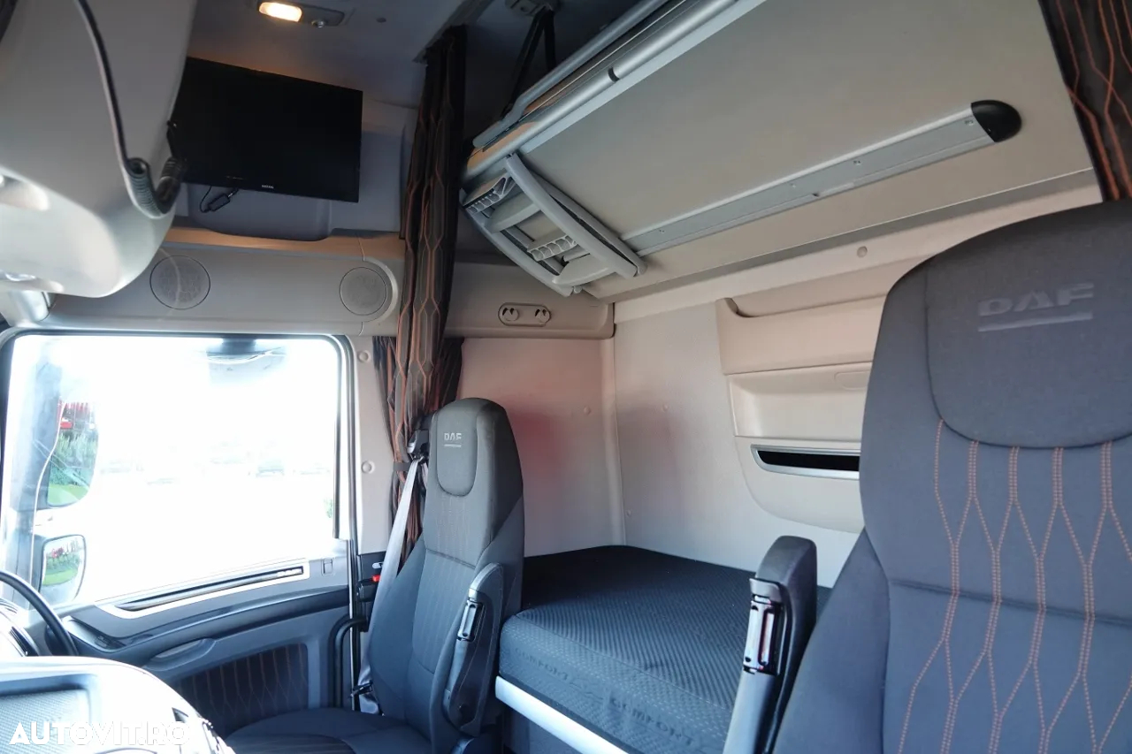 DAF XF 480 / PLATĂ JOSĂ / MEGA / I-PARK COOL / TV / 2021 / SSC / DUPĂ CONTRACT DE SERVICE GOLD - 23
