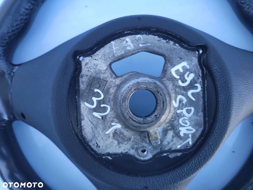 KIEROWNICA BMW E90 E91 E92 E93 E81 E82 E87 E88 X1 E84 SPORT 321 BARDZO ŁADNA - 10
