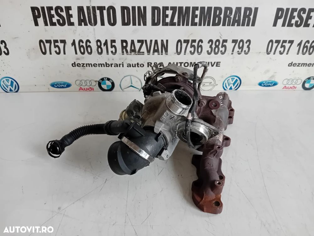 Turbo Turbina Bi-Turbo Biturbo Bmw X5 X6 E70 E71 E60 E61 E65 E90 E91 3.5D 3.0 d Cod 7796355 - 5