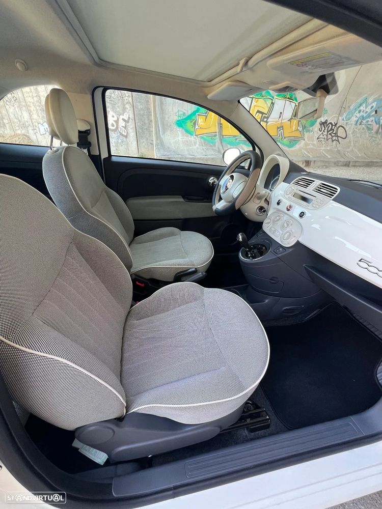 Fiat 500 1.2 Lounge Dualogic Start&Stop - 14