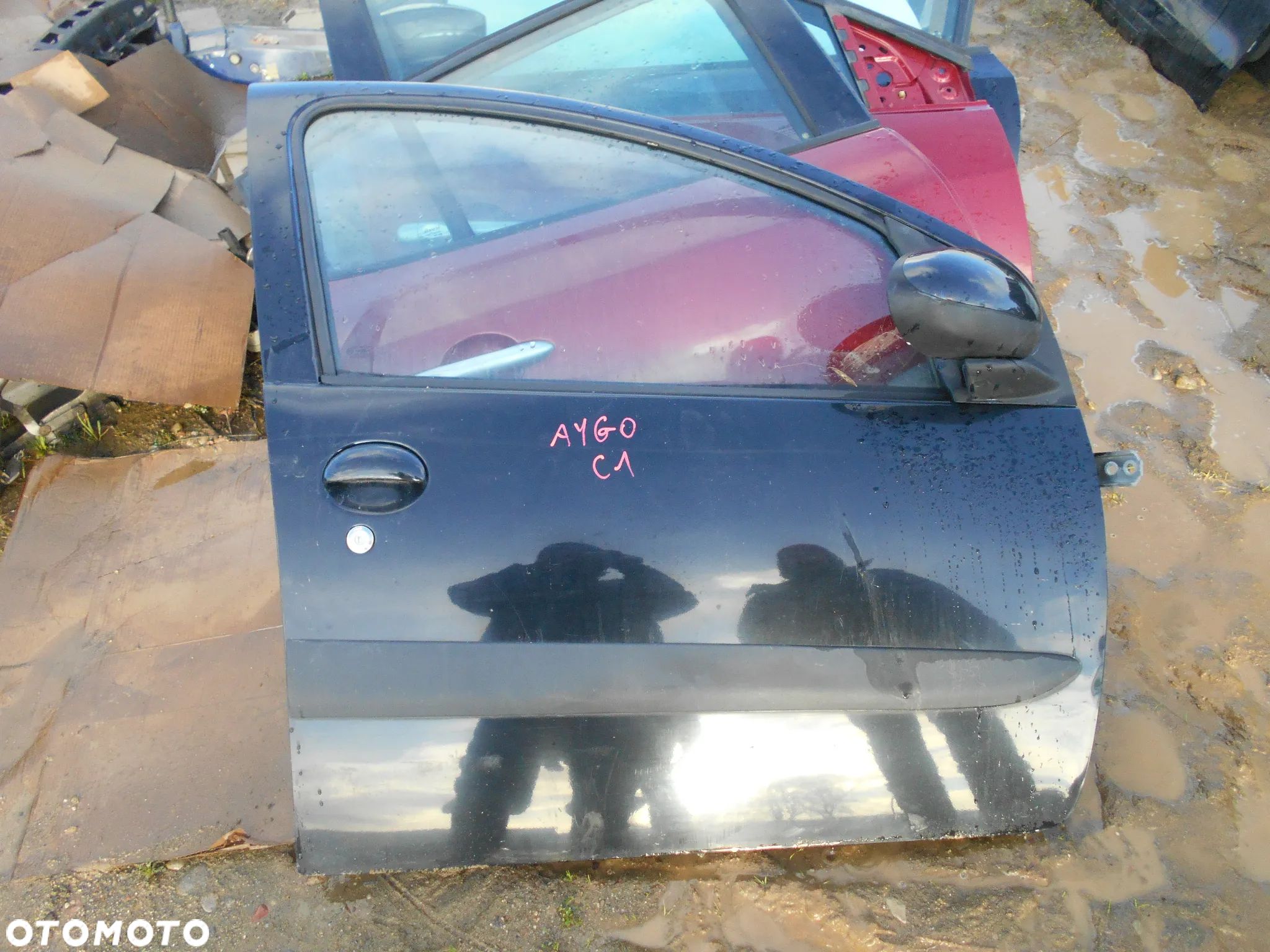 TOYOTA AYGO DRZWI PRAWY PRZÓD EL. EUROPA - 1