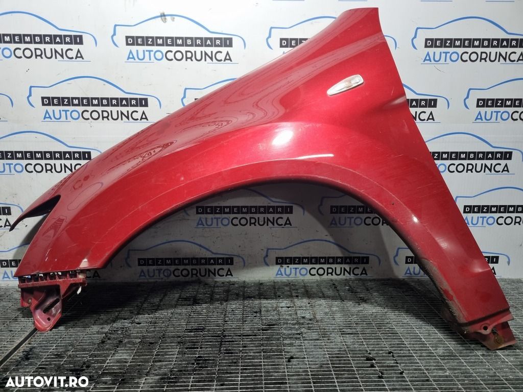 Aripa Stanga Fata Mitsubishi ASX Facelift 2012 2012 - 2015 4 Usi rosu (1150) ZGARIAT - 1