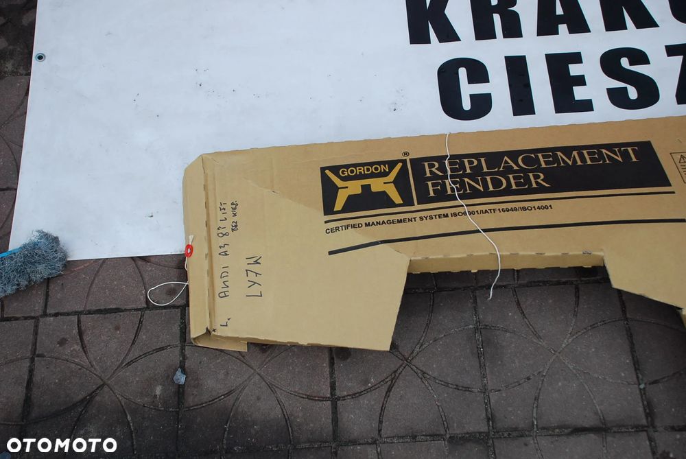 audi A3 8P FL lift błotnik NOWY kolor LY7W WYSYŁKA - 5