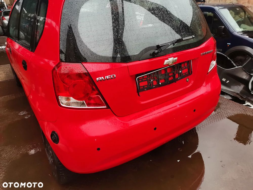 CHEVROLET AVEO KALOS maska zderzak lampa skrzynia drzwi tapicerka blotnik lusterko lakier 73L - 5