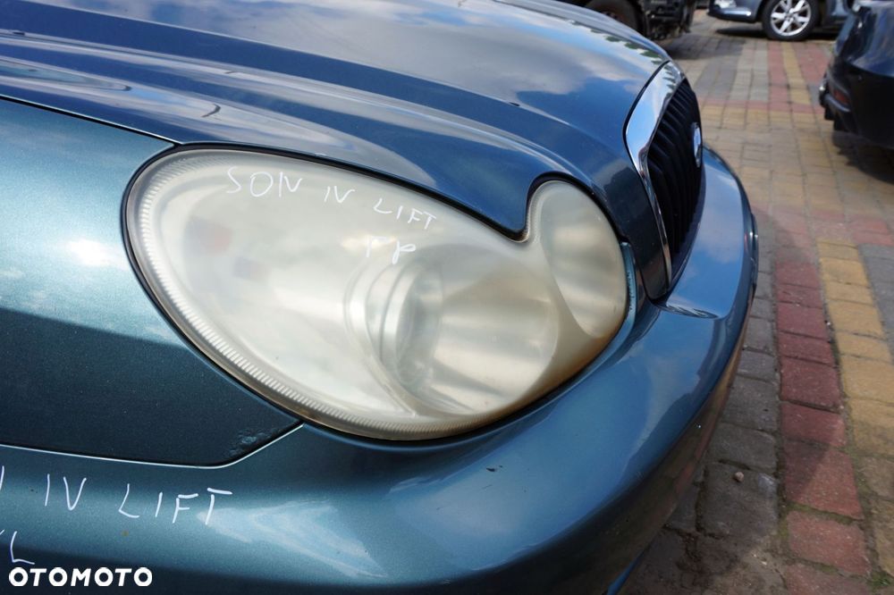 MASKA ZDERZAK BŁOTNIKI LAMPY SONATA IV LIFT VL  HYUNDAI 2001-2004 ZIELONY PRZÓD KOMPLETNY - 9