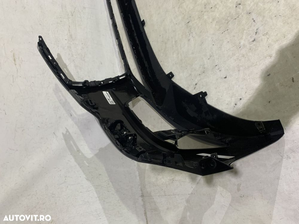 Bara fata Audi A6, C8, 2018, 2019, 2020, 2021, 2022, 2023, cod origine OE 4K0807437, cu gauri pentru spalatori faruri si senzori de parcare (4). - 6