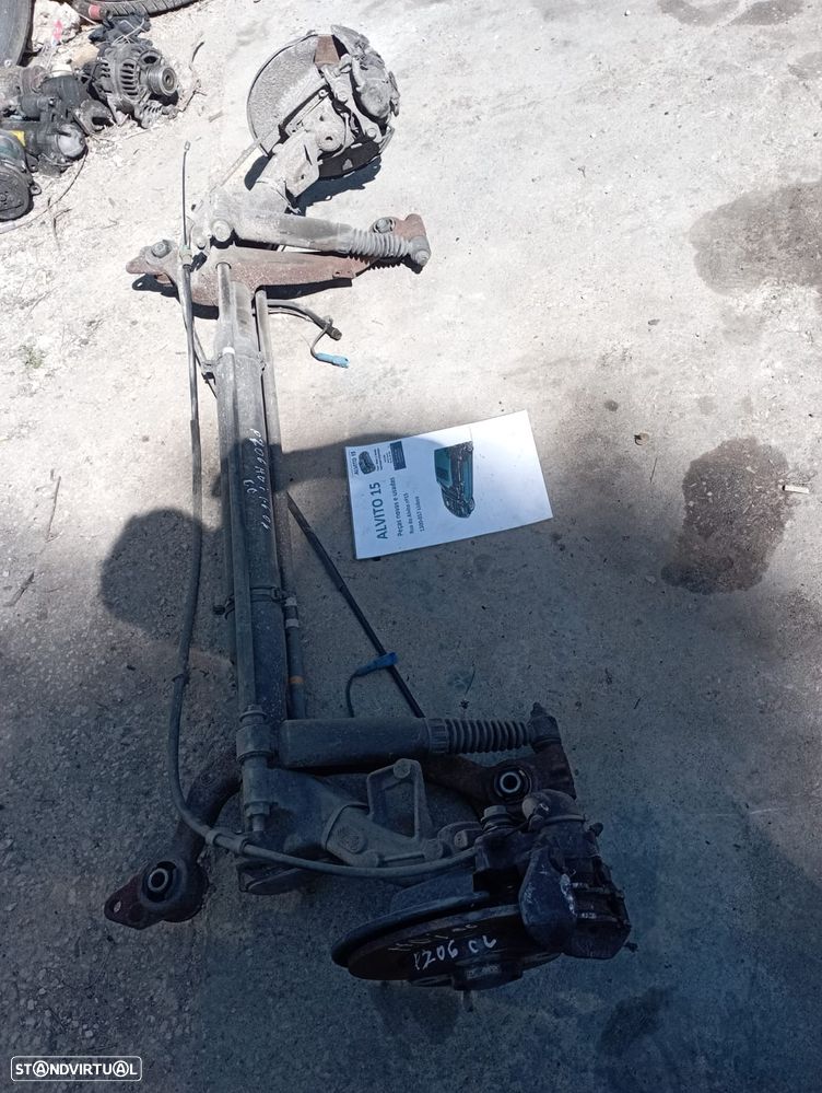 Eixo traseiro Peugeot 206 CC 2006 - 3