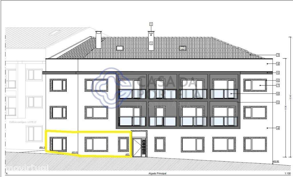 Apartamento T2 R/C "B"em construção com garagem | 79,85 m2 (área total - Grande imagem: 2/12
