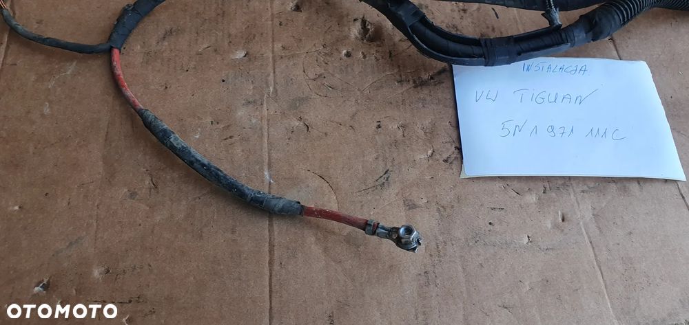 Instalacja wiązka maglownicy VW Tiguan I Lift 5N1971111C - 2