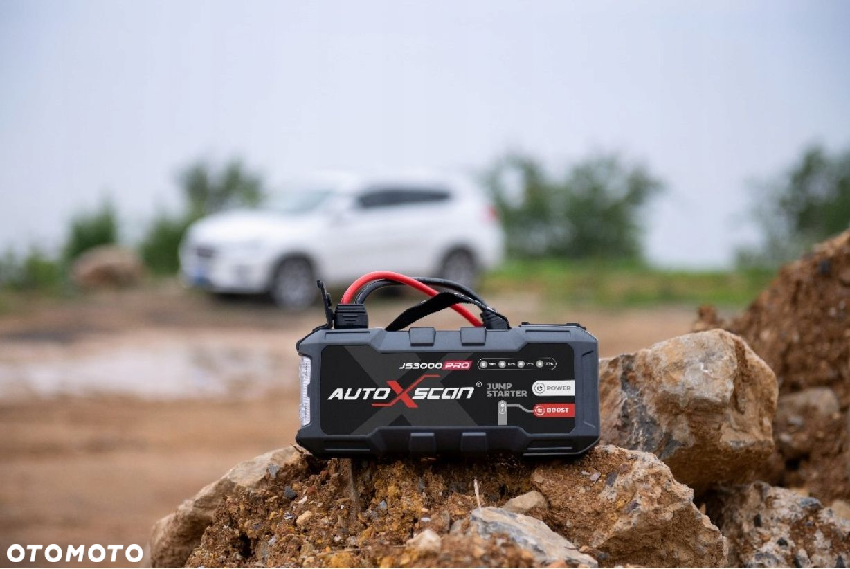 STARTER AUTOXSCAN JS3000PRO 24000mAh PowerBank FULL 12V 30000 AMPER ROZRUCH - 12