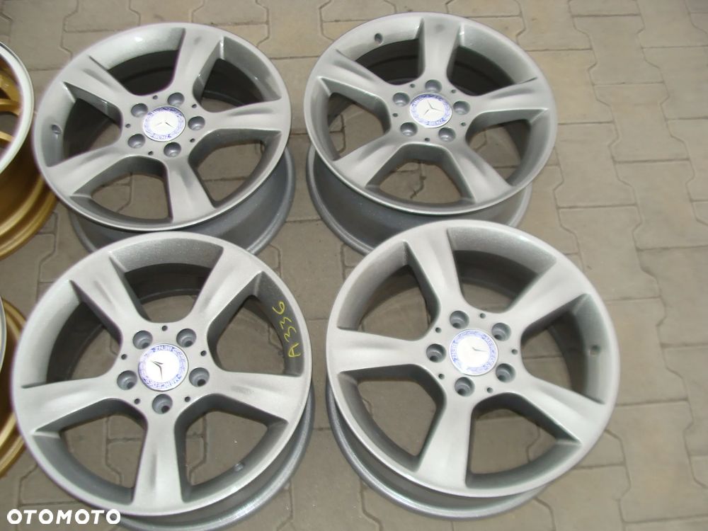 a336 5x112 Mercedes W202 W203 W204 W205 SLK R170 R171 W124 W210 W211 CLK W208 7jx16 - 1
